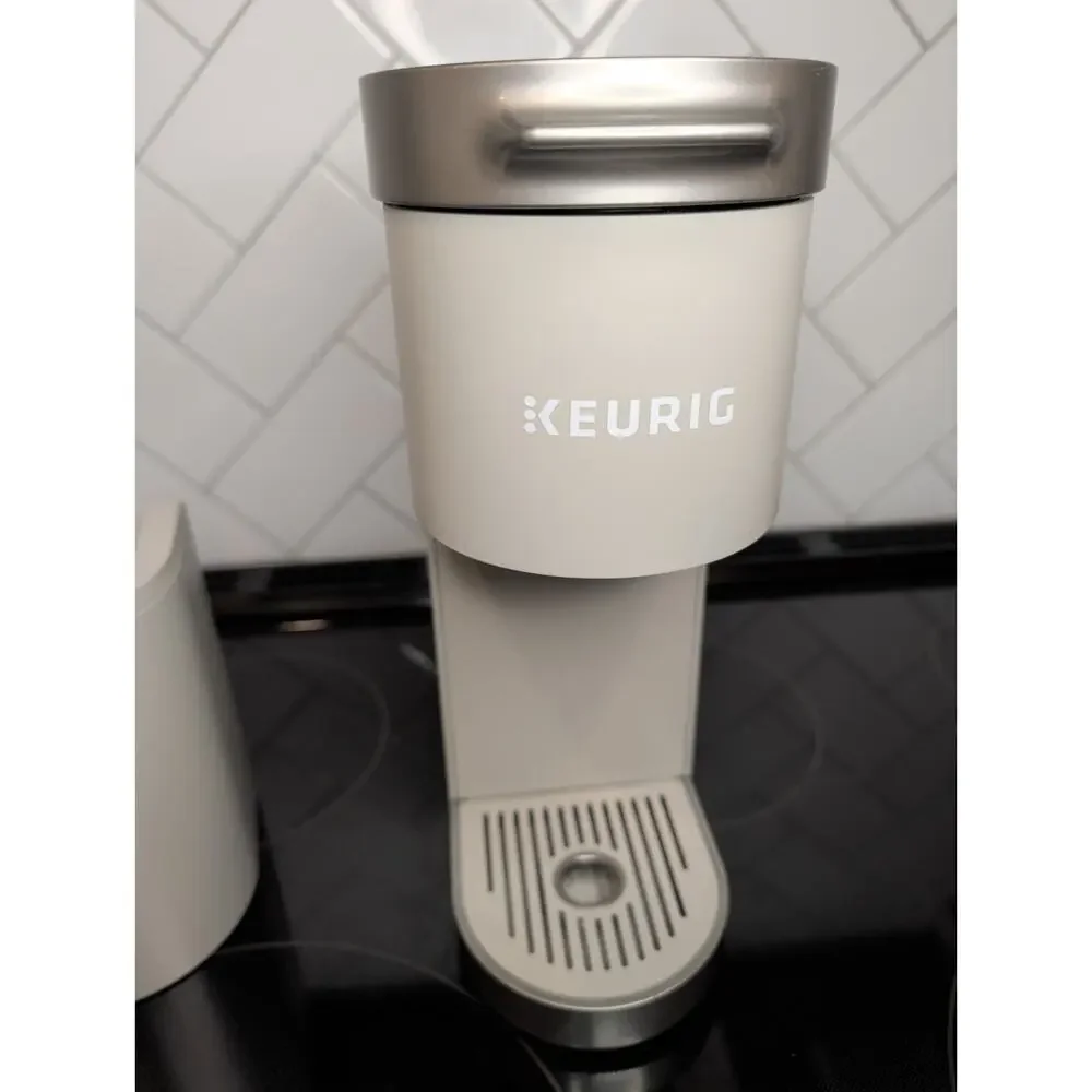 Keurig KMini Plus Single Serve Coffee Maker K-Cup Pod Brewer Studio Gray Compact